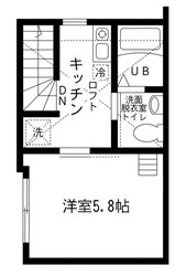 神楽坂駅 徒歩9分 2階の物件間取画像